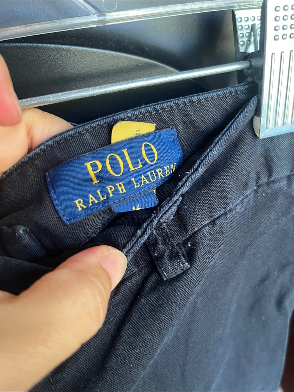 Boys Ralph Lauren Black/dark navy Chino Pants